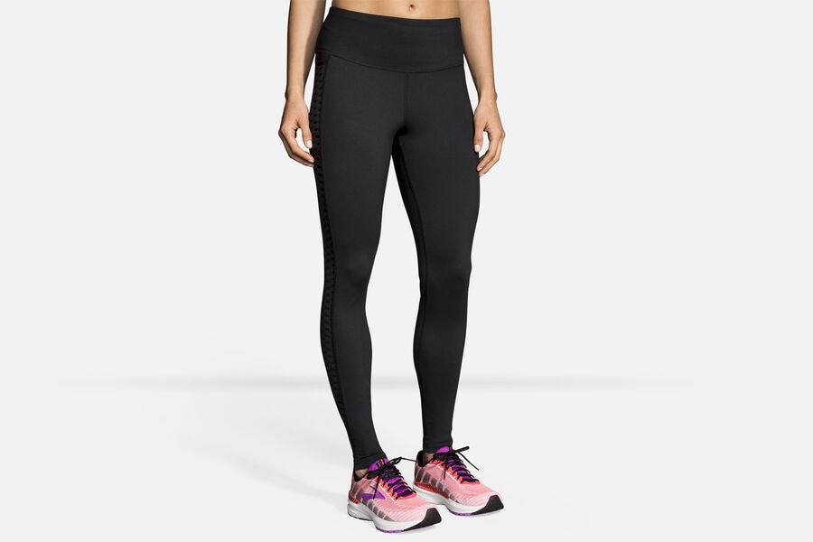 Brooks Women's Greenlight Tight Bottoms Black ( WGIVC6957 )